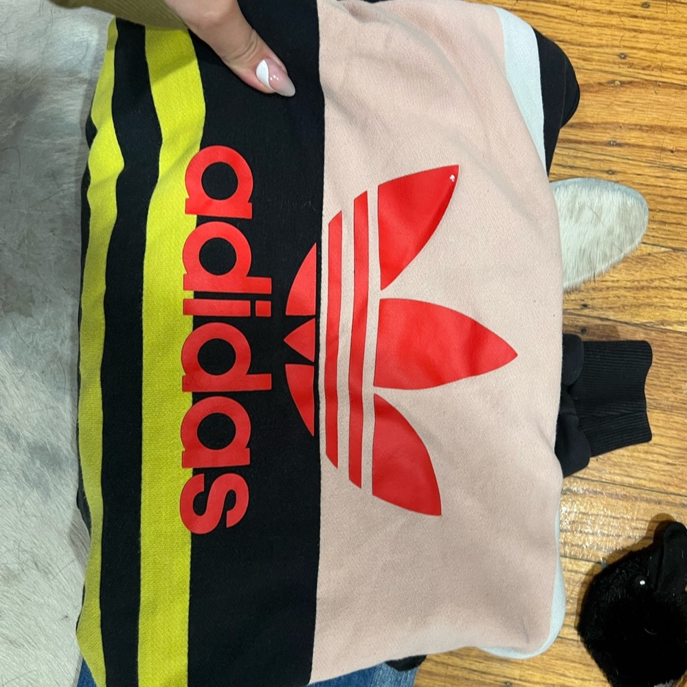 2 different adidas hoodies😆